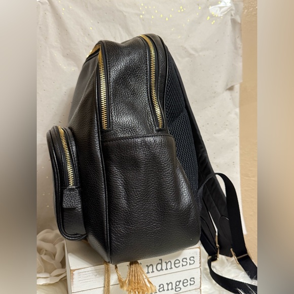 Coach Black Leather Backpack - Picture 8 of 13